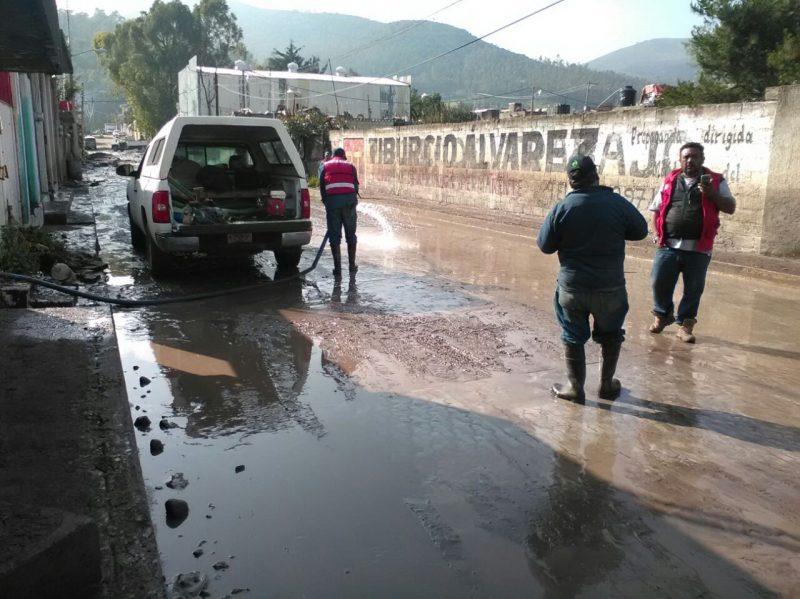 Tultitlan inundaciones lluvias