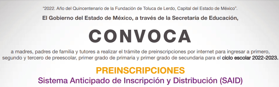 Sistema anticipado de inscripción y distribución