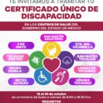 Personas con discapacidad pueden obtener su Certificado Único en alguno