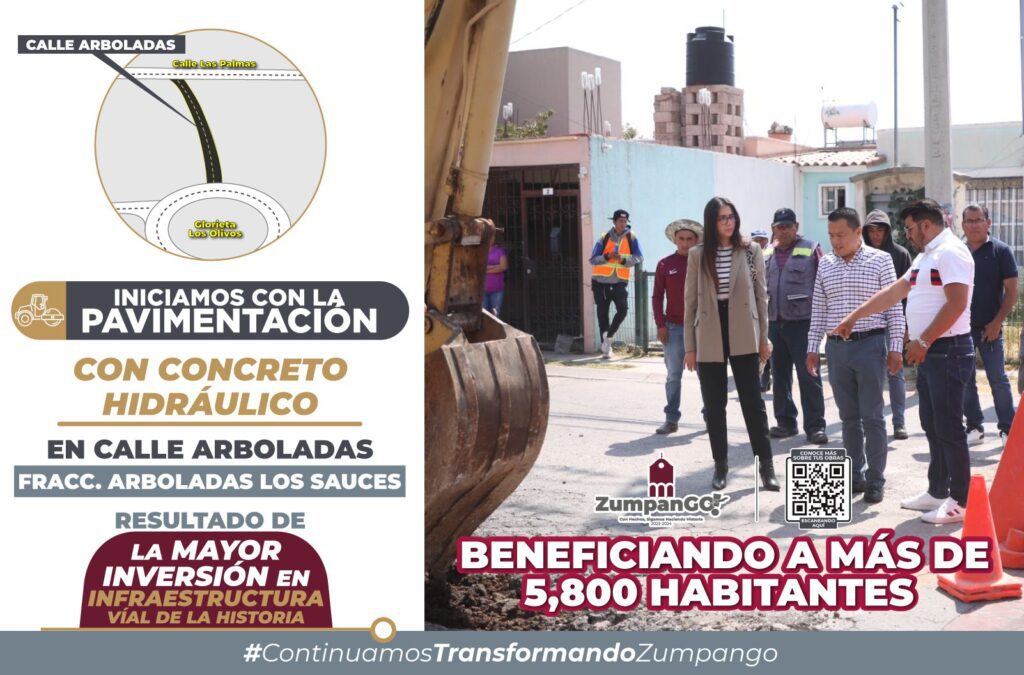 1698097103 INICIAMOS LA PAVIMENTACION CON CONCRETO HIDRAULICO EN CALLE ARBOLADAS DE