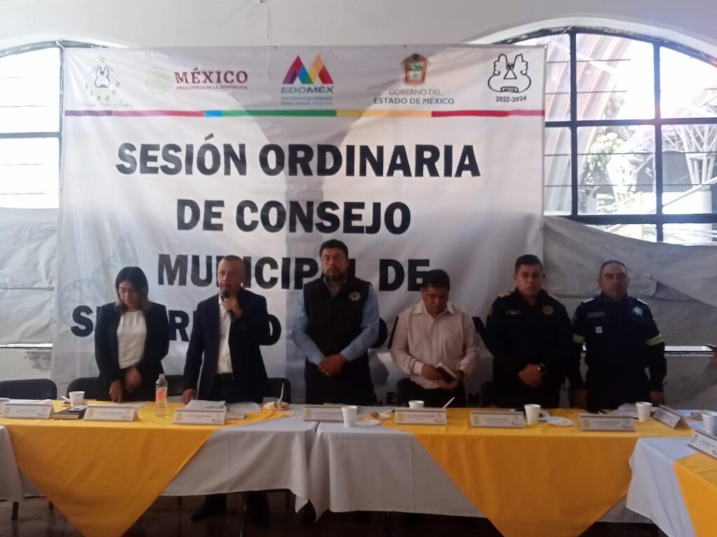 1700083883 SE LLEVO A CABO EL CONSEJO MUNICIPAL DE SEGURIDAD PUBLICA