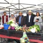 Funcionarios de la Secampo visitan y motivan a productores del