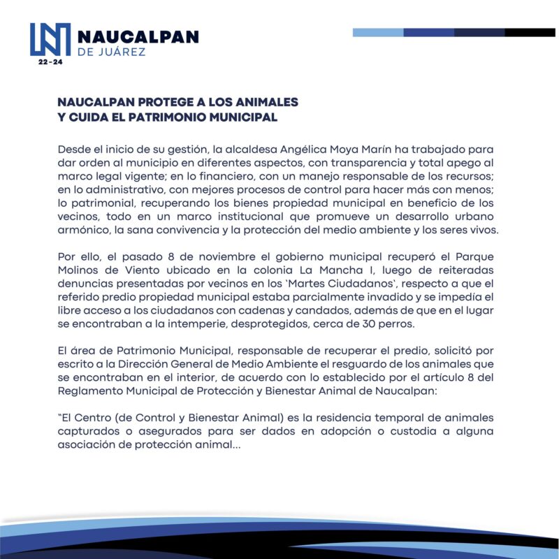 1700746907 Derivado de los MartesCiudadanos el 8 de noviembre actuamos en