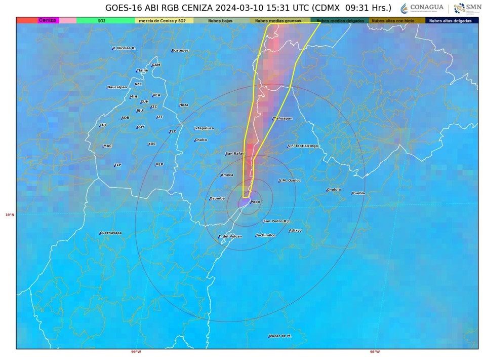 1710133901 32 MUY ACTIVO EL VOLCAN POPOCATEPETL PERO CONTINUA EN SEMAFORO AMARILLO