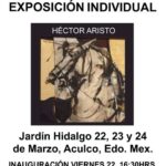 Exposición Individual de Hector Aristo en el Festival del Queso