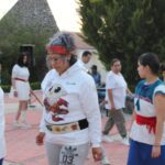 Recibimiento del año Mexica, casa de cultura Temazcalli