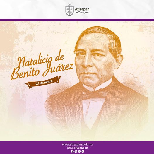 Hoy se conmemora el natalicio de Benito Juárez, celebrando con honor su 218 aniv