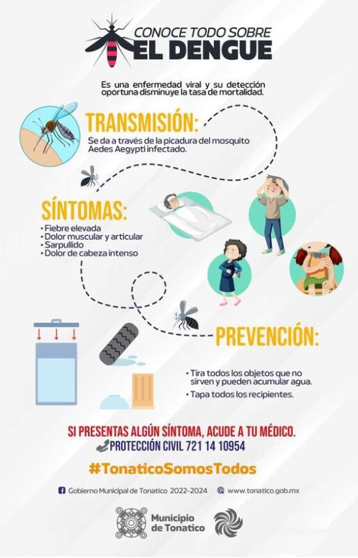 #Salud | ¿Sabes lo que es el dengue? te compartimos información al respecto. A