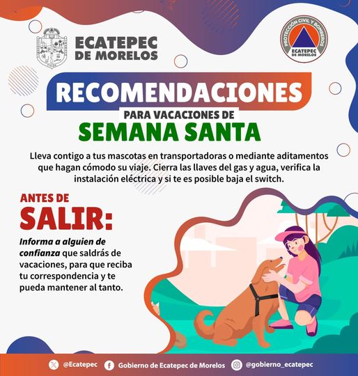 ¡Ecatepense prevenido vale por dos Por ello te invitamos a