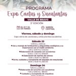 Les compartimos el programa de la “Expo de Cactus y