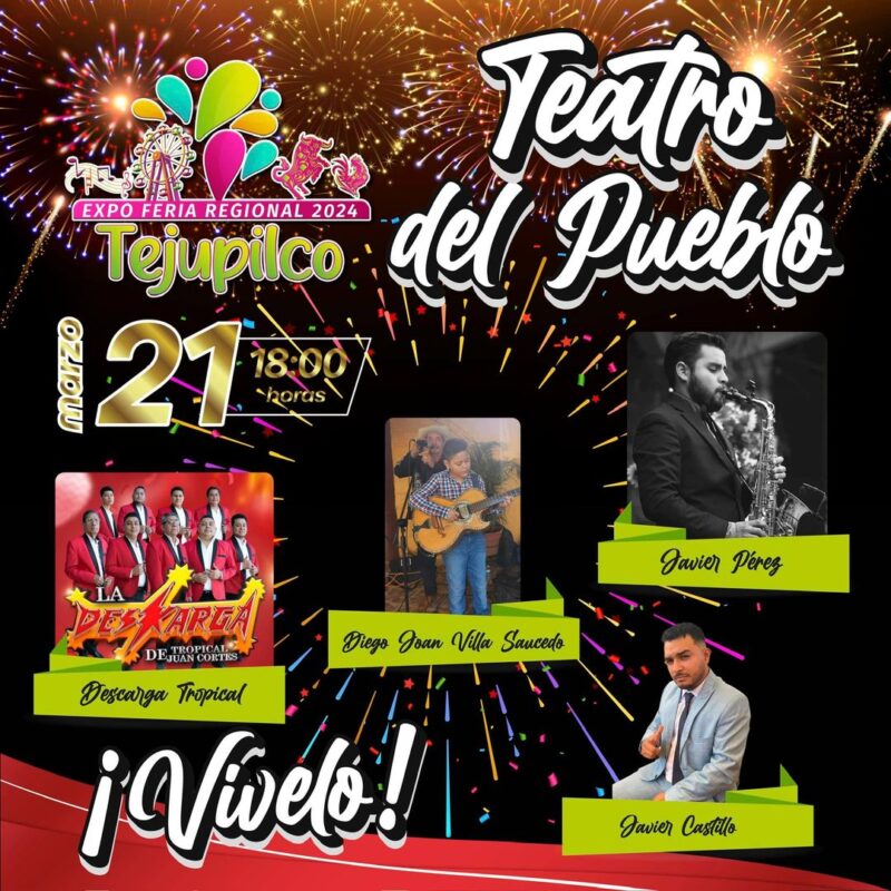 1714771531 ExpoFeriaRegionalTejupilco Te esperamos hoy en el TeatroDelPueblo contaremo