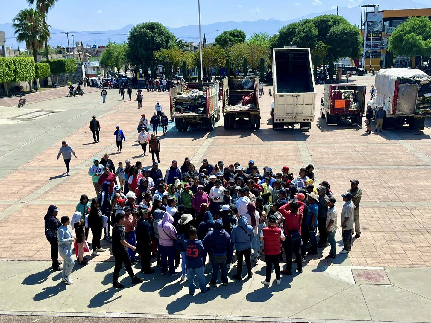 1714787723 438 Seguridad Atendidos los lideres y manifestantes de camiones particulares