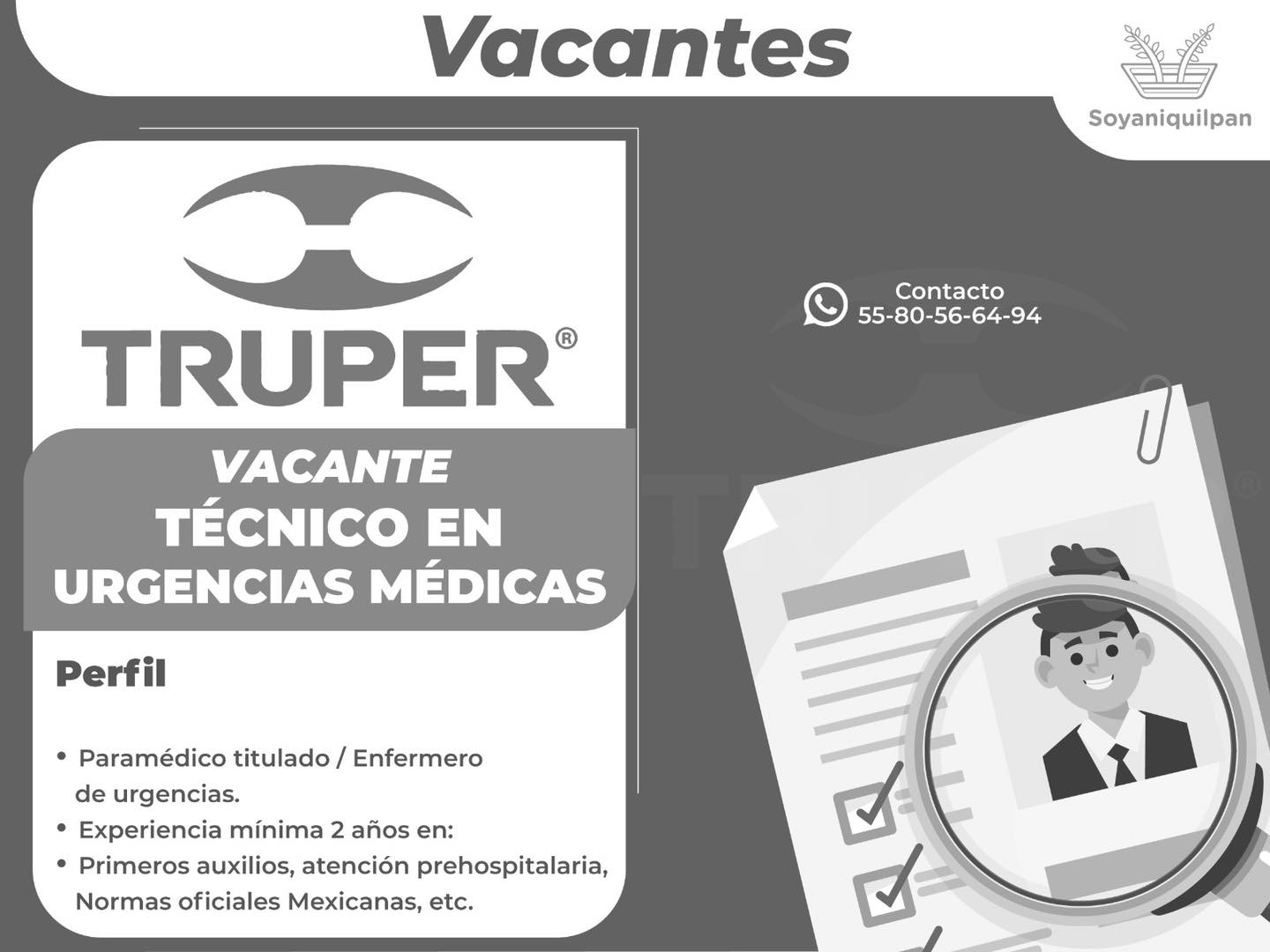 1714789804 253 La empresa Truper tiene disponibles las siguientes vacantes Si estas