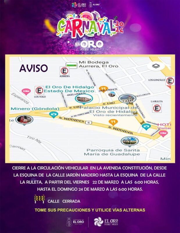 1714810748 Con motivo del Carnaval El Oro 2024 les informamos scaled