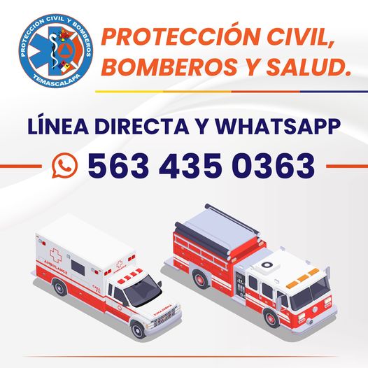 1714916201 Si requieres algun servicio de ProteccionCivil Bomberos yo Salud comunicat