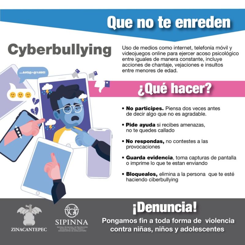 1714931806 Ciberbullying es una forma de acoso o intimidacion entre ninas