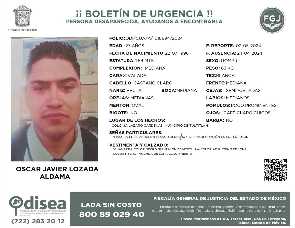 1714986831 ServicioALaComunidad PersonaExtraviada CelulaDeBusqueda Odisea Hast