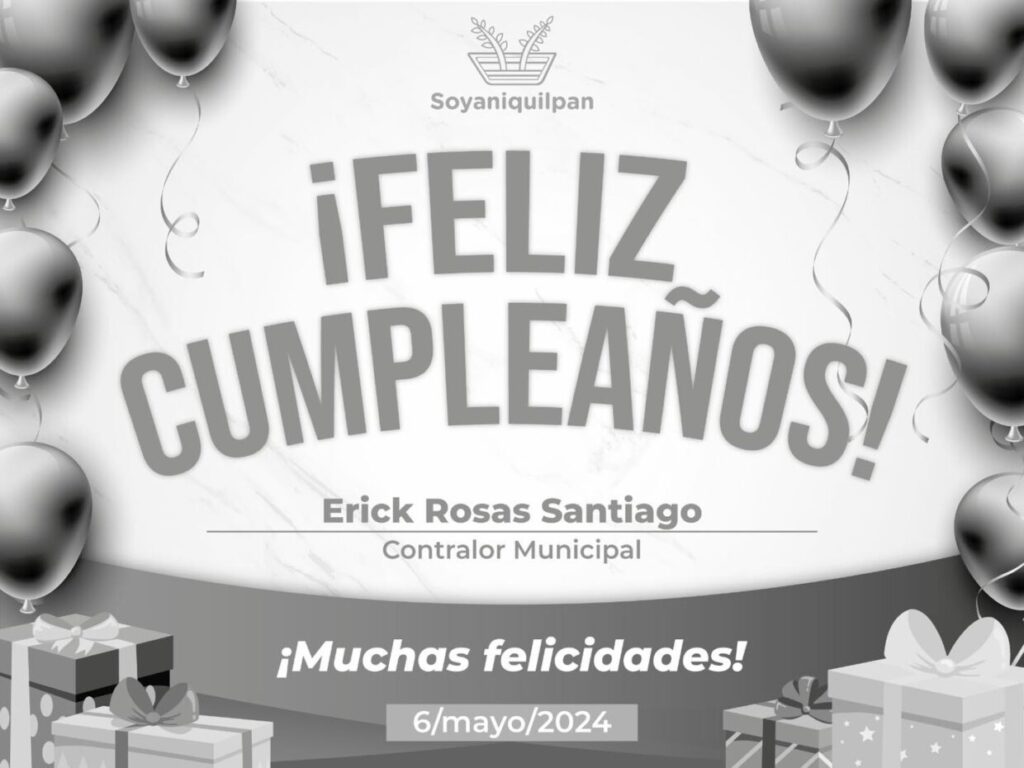 1715097383 Extendemos una felicitacion al Contralor Municipal Erick Rosas Santiago con scaled