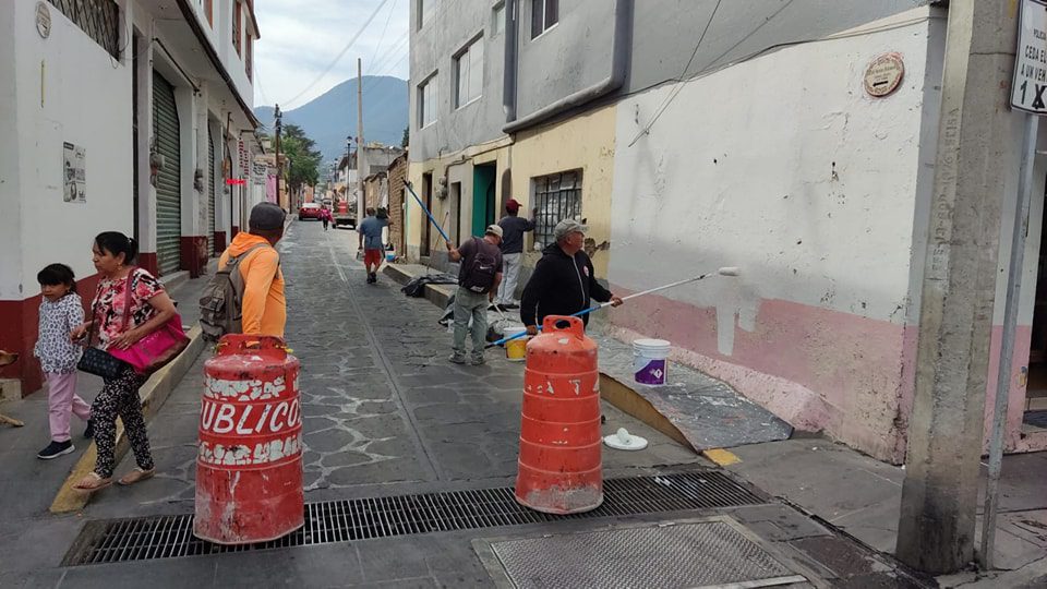 1715115108 Aviso Se encuentra cerrada la Calle Mariano Matamoros de