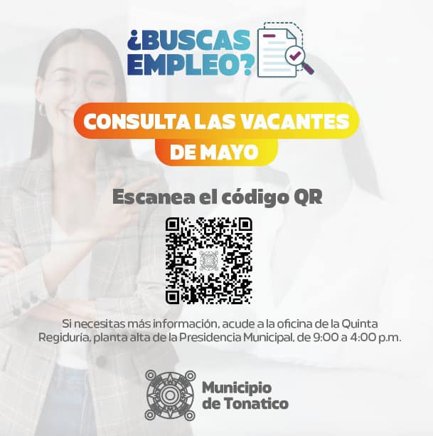 1715149565 Empleo En el siguiente link podras consultar las vacantes