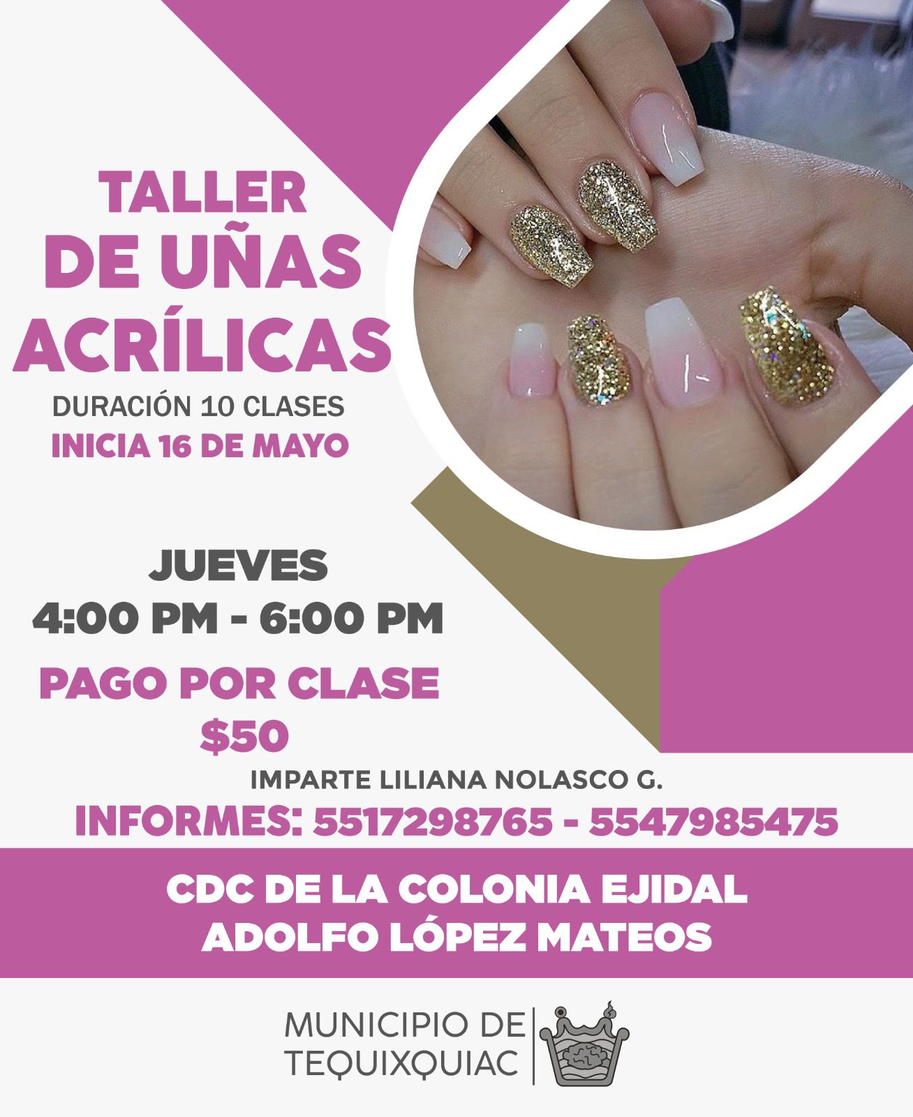 1715241096 176 Inscribete a los proximos talleres que daran inicio en este