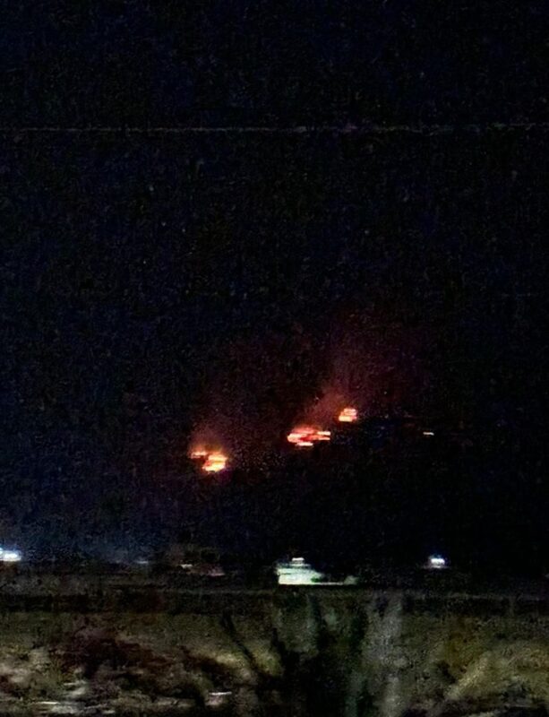 1715567014 Ayer por la noche la brigada contra incendios de la