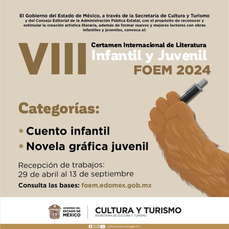 1715745777 EducacionYCultura VIII Certamen Internacional de Literatura Infantil y Juveni