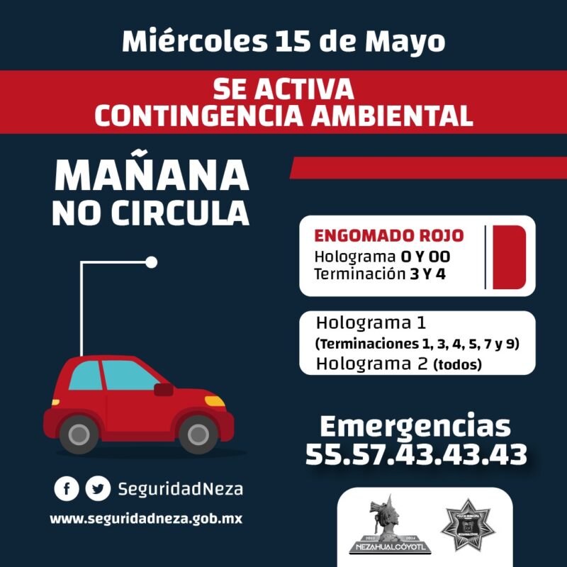 1715768089 828 Importante Debido a la activacion de la contingencia ambiental