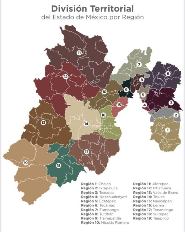 1715802040 359 Te compartimos la nueva division territorial del Edomex en donde