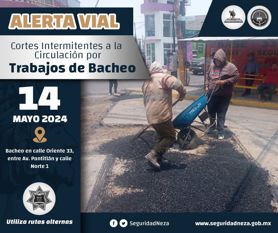 1715804227 AlertaVial Se registran cortes intermitentes en la circulacion debido