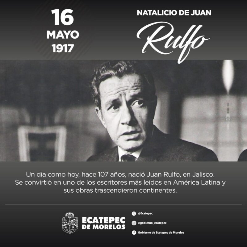 1715842373 Juan Rulfo fue escritor fotografo historiador y guionista de cine