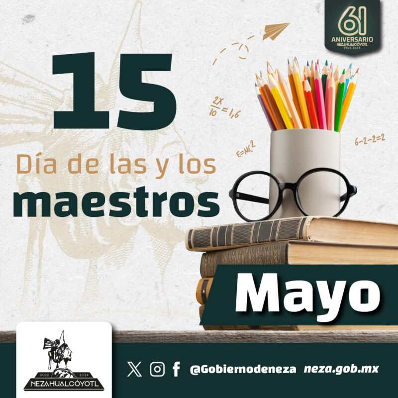 1715948815 Efemeride Feliz Dia de las y los maestros Gracias