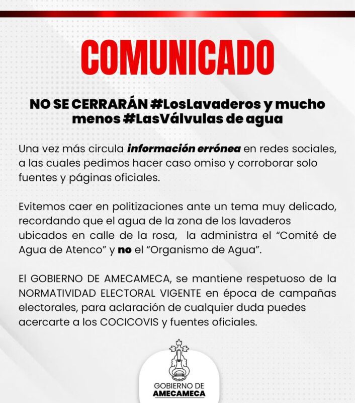 1715979153 Evitemos caer en informacion mal intencionada NO SE CERRARAN LosLavaderos