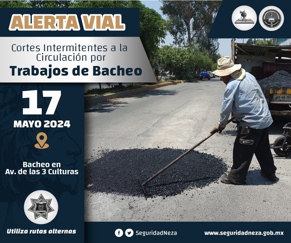 1716003040 AlertaVial Se registran cortes intermitentes a la circulacion por