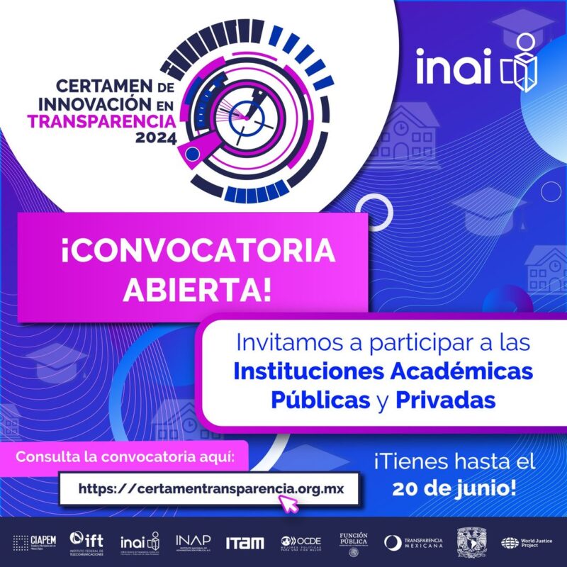 1716018464 Ya puedes consultar la convocatoria para el Certamen de InnovacionenTransparenc