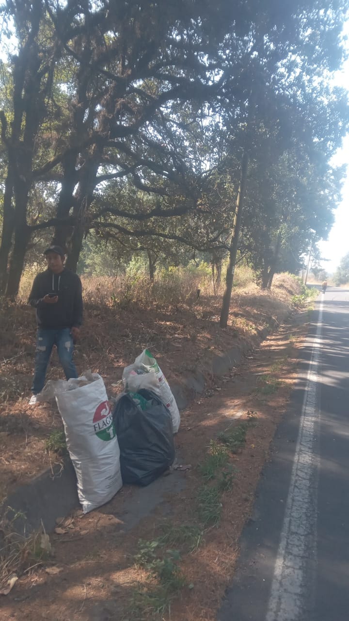 1716583714 995 Se inician los trabajos de limpieza En el tramo carretero