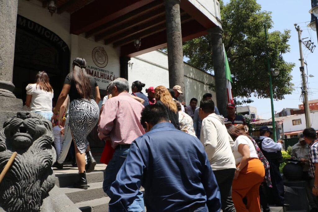 1716627879 CIUDADANOS Y SERVIDORES PUBLICOS DE CHIMALHUACAN PARTICIPAN EN SIMULACRO