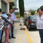 La circulación en la Av. 5 de febrero con esquina