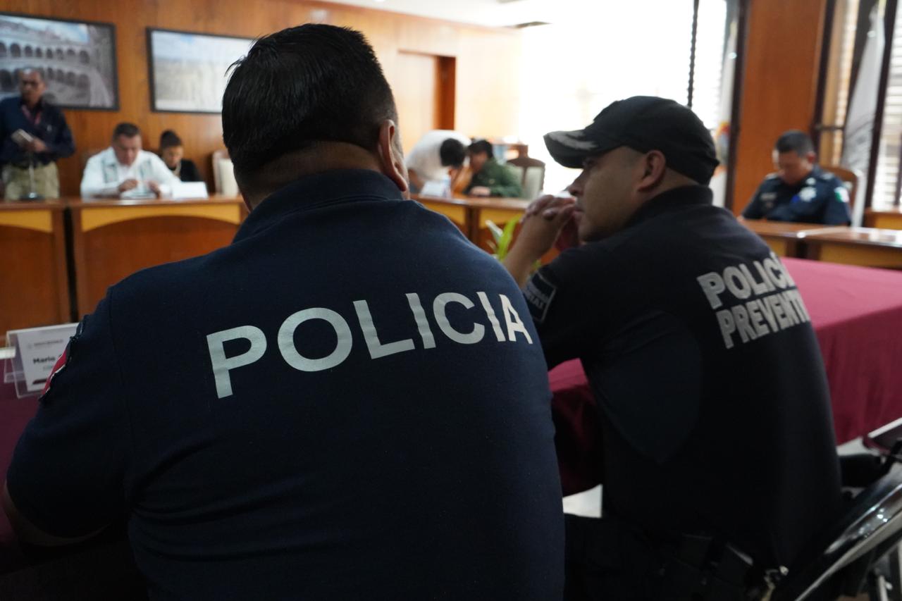 1716650555 829 Reunion de seguridad junto a miembros de la Policia Municipal