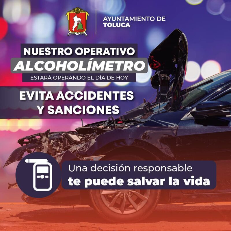 1716758370 ALCOHOLIMETRO Al estar frente al volante se necesita el