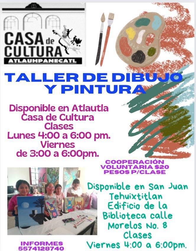 1716773602 311 LA CASA DE LA CULTURA DE ATLAUTLA INVITA AL TALLER