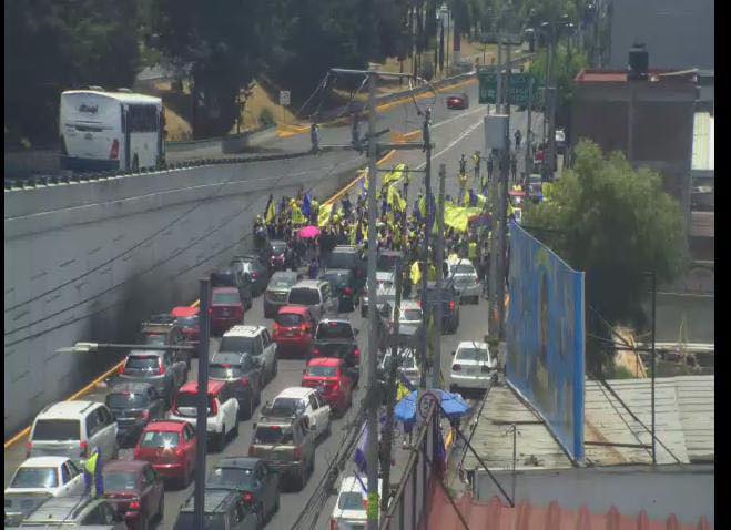 1716835129 Toma vias alternas Cierre de carriles centrales sobre Tollocan a