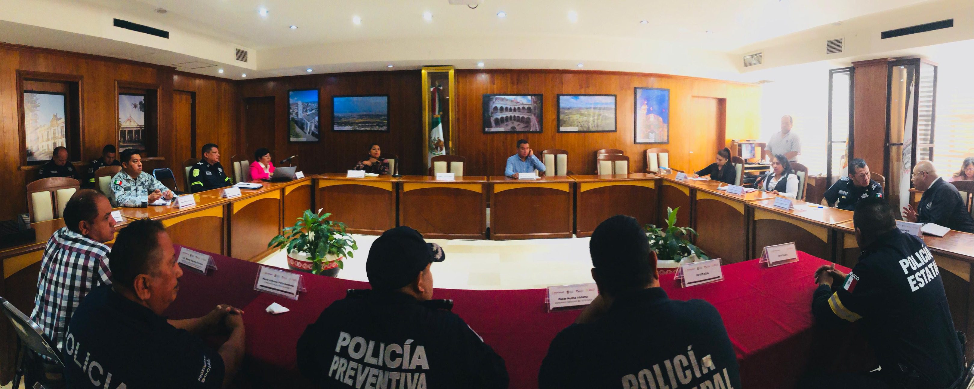 1716921567 586 Reunion de seguridad junto a miembros de la Policia Municipal