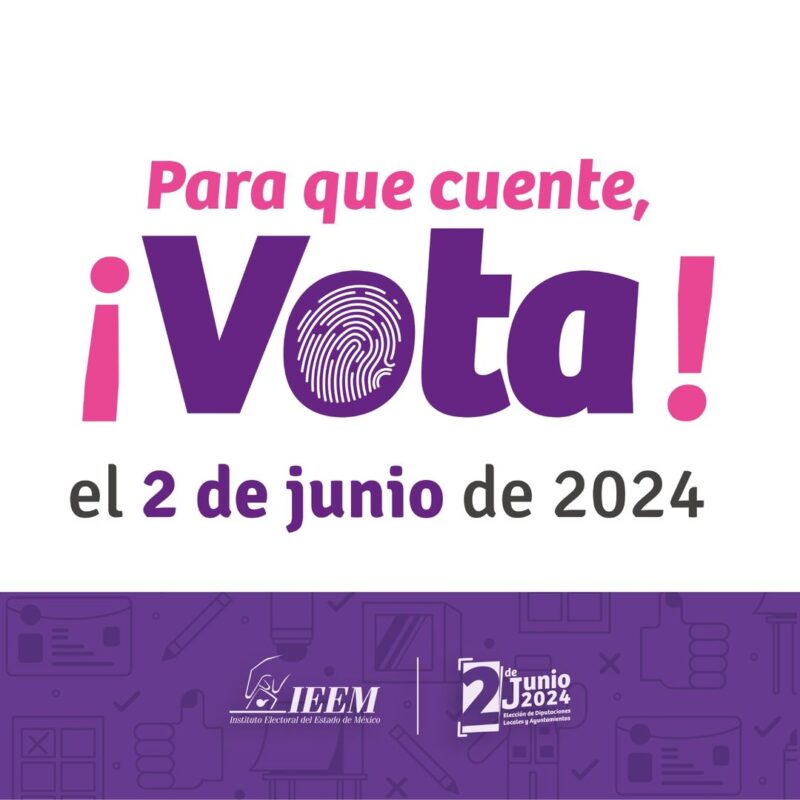 1716936579 Este 2 de junio las y los mexiquenses elegiremos Diputaciones