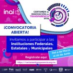 El Instituto Nacional de Transparencia, Acceso a la Información y