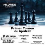 IMCUFIDE te invita al primer torneo de ajedrez que se