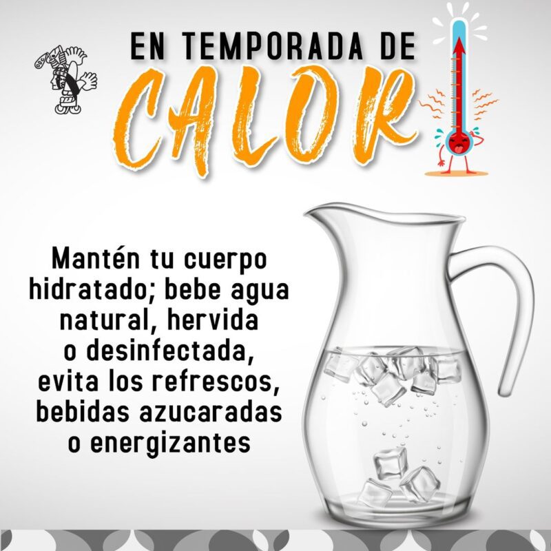 1717024665 Con la Temporada de calor recuerda la importancia de hidratarse