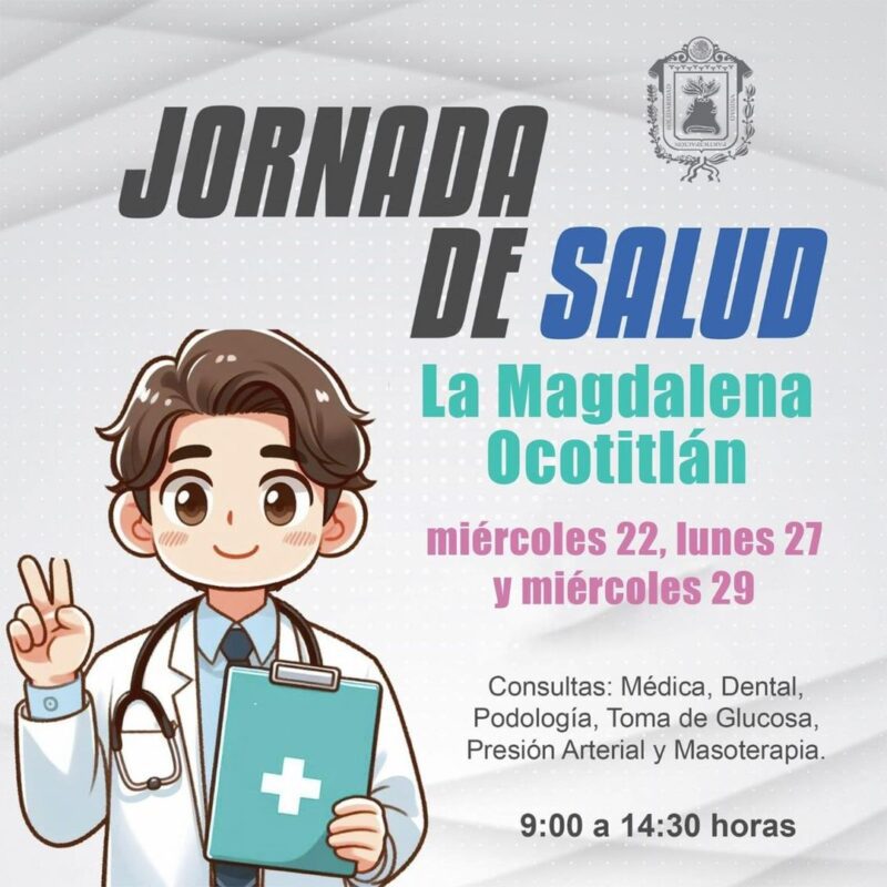 1717051846 Vecinos de La Magdalena Ocotitlan manana hay Jornada de salud