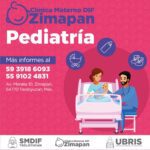 La Clínica DIF de Zimapan cuenta con servicio de Pediatría.