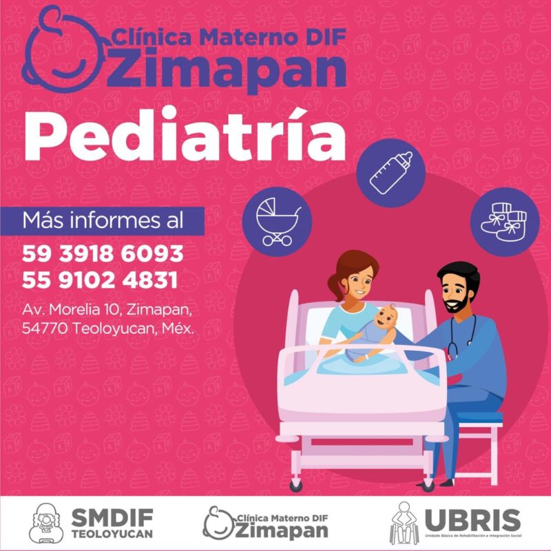 1717084798 La Clinica DIF de Zimapan cuenta con servicio de Pediatria